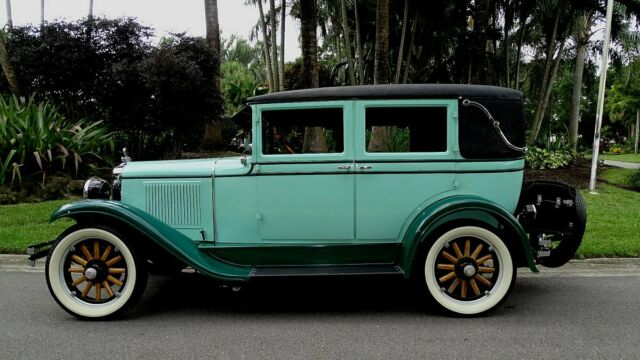 1928 pontiac sport landau classic 4 door sedan other restored a few years ago