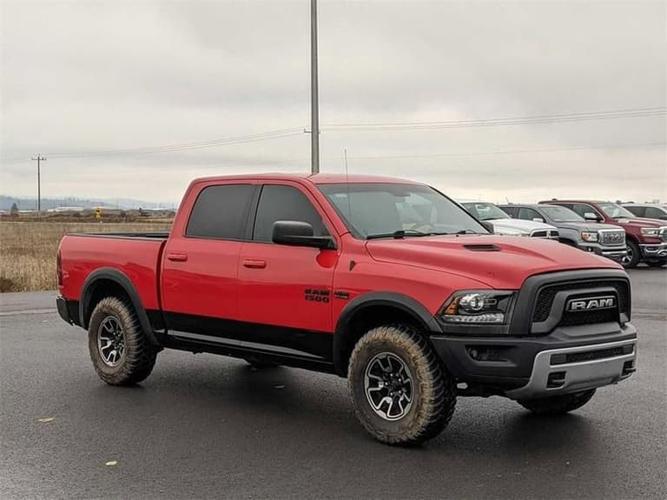 2017 ram 1500 crew cab rebel pickup 4d 5 1/2 ft in hauser, idaho