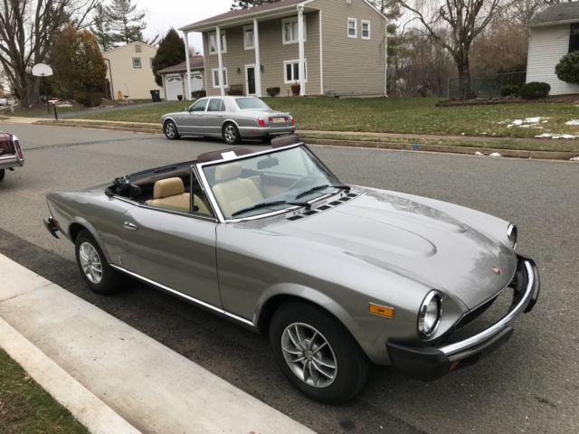 1980 fiat pininfarina 124 spider 2000