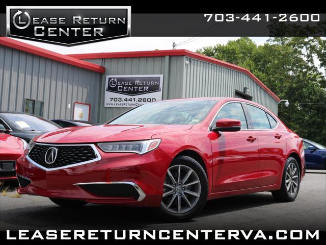 2018 acura tlx technology