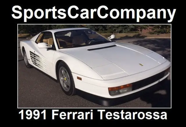 1991 ferrari testarossa low mile (just 14k) superb inside & out call today!