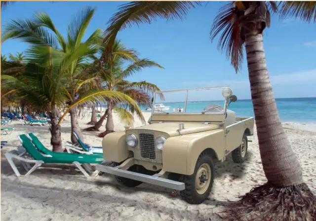 land rover, series year 1950