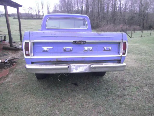 1967 ford f100 ranger ***shop truck patina*** factory overdrive transmission