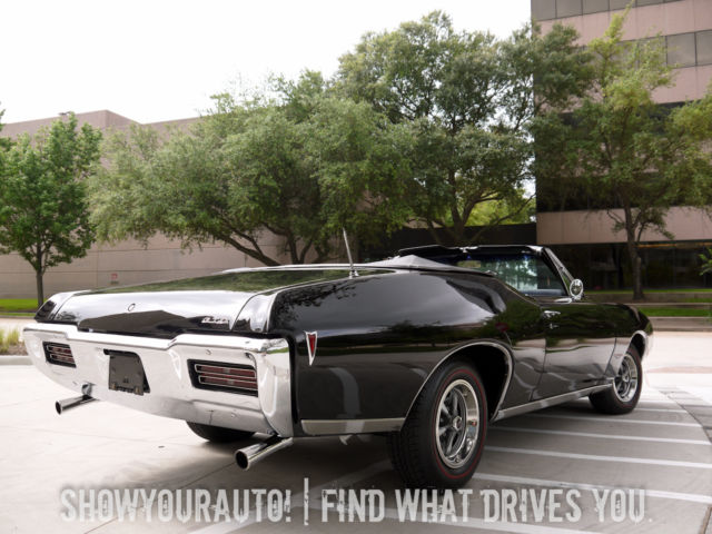'68 pontiac gto ram air convertible, 4spd, factory 4:33 rear triple black!