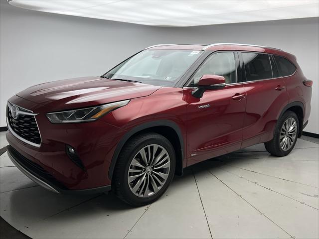 2021 toyota highlander hybrid platinum