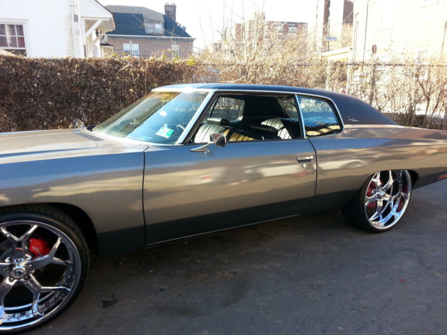1973 chevrolet impala base hardtop 2-door asanti rims donk caprice