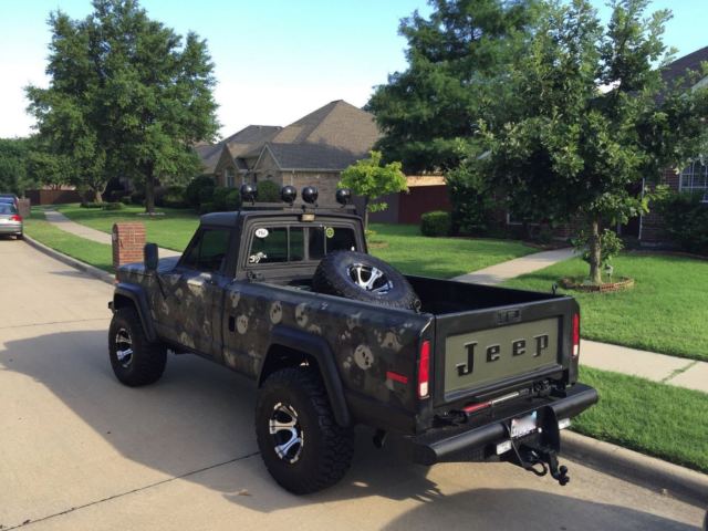 1979 jeep j10 4x4 pickup truck with 455 rocket engine * wicked skull camo