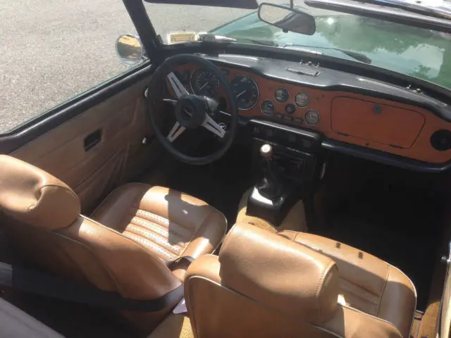 1975 triumph tr-6 no reserve no rust