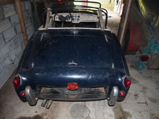 1954 tr 2 triumph long door, factory wire wheels. complete, for restoration