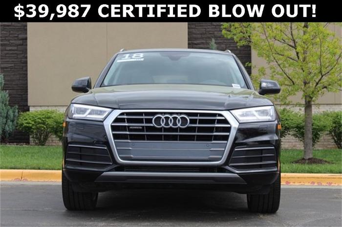 used 2018 audi q5 2.0t premium plus lenexa, ks 66214 for sale in overland park, kansas