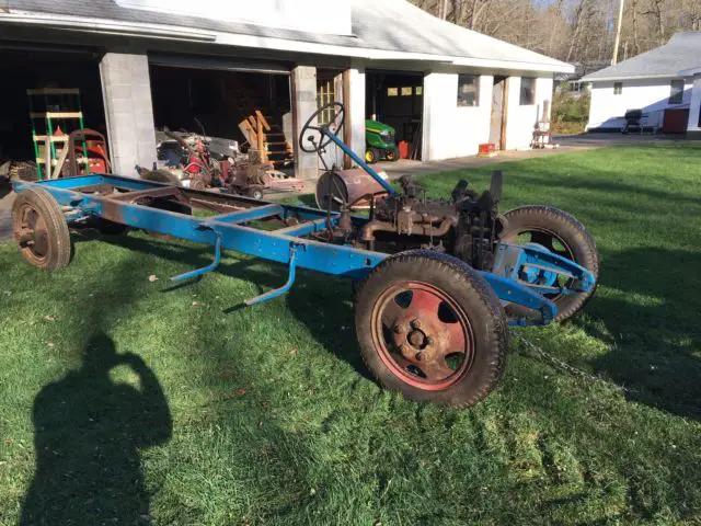 1934-35 dodge bros resto/rat rod cab & chassis