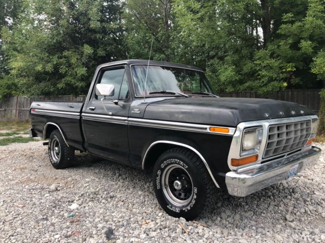 1979 ford f-100 ranger factory short-box one owner. clean worldwide no reserve