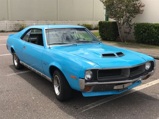 1970 amc javelin big bad blue mark donohue edition 360 ram air