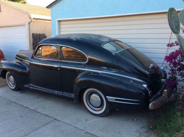 1941 buick sedanette fastback barn find rat hot rod