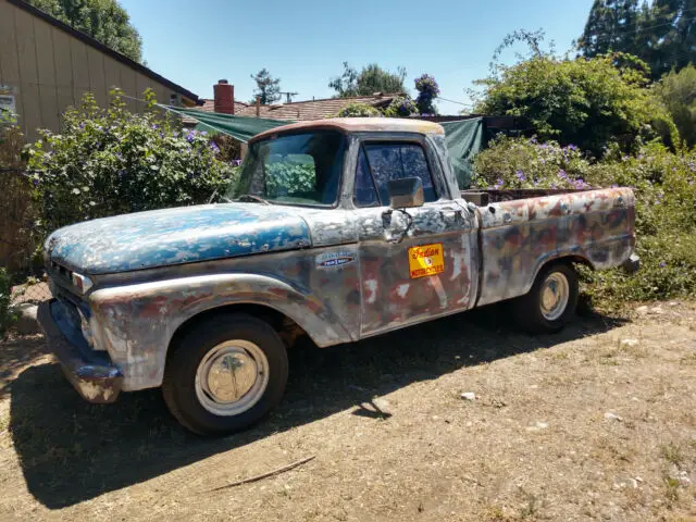 1966 ford truck original factory short bed california truck