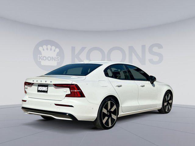 2024 volvo s60 recharge plug-in hybrid t8 ultimate dark theme