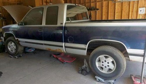 1994 gmc sierra 4x4 ext. cab for sale in kansas by owner