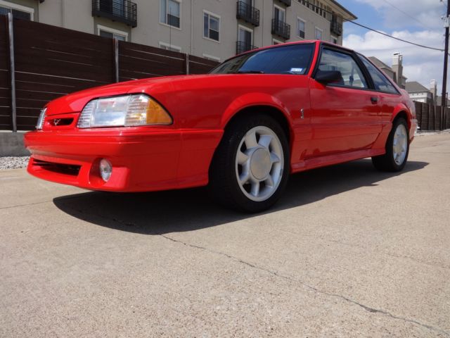 fox body investment quality 1,126 original miles 5-speed manual all docs as new