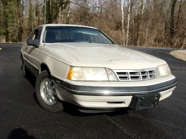 1988 ford thunderbird sport coupe with 5.0 liter v8