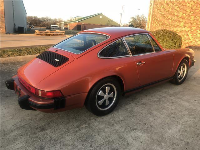 1974 porsche 911 120,636 miles salmon metallic coupe manual
