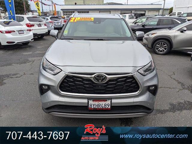 2021 toyota highlander platinum
