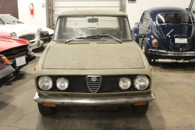 1972 alfa romeo berlina 2000 no reserve!