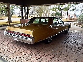 1974 chrysler new yorker broughham 4 door ht factory 440 air car very clean