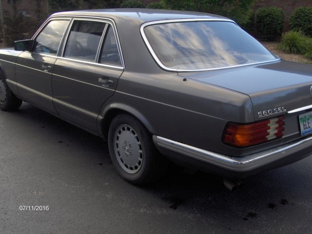 classic 1985 mercedes benz 380 sel - euro - excellent condition no reserve bid!