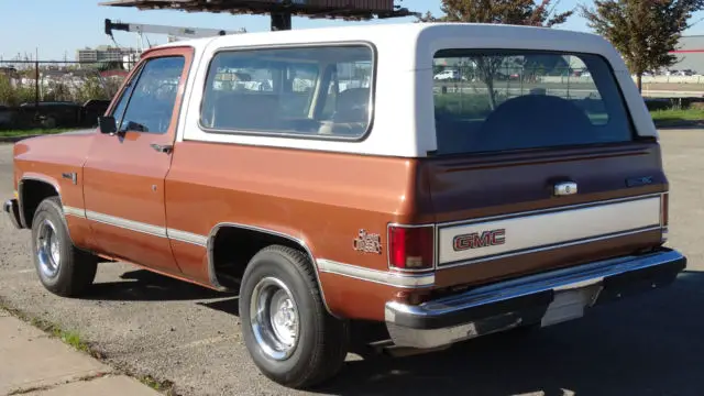 1982 gmc jimmy not chevy blazer 2 wheel drive