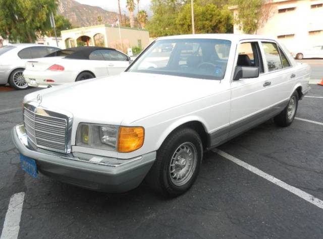 1985 mercedes 380 se, one owner, low miles
