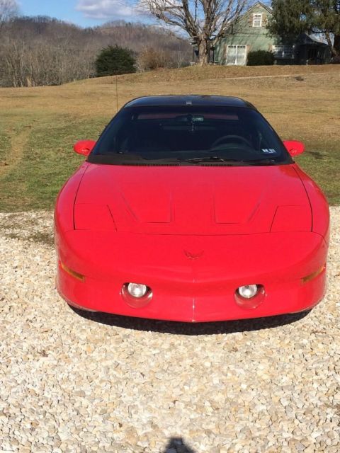 1994 red pontiac firebird trans am auto t tops fast car no accidents 90k orig mi