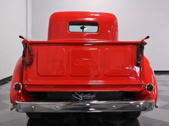 1945 ford 1/2 ton pickup 416 miles red pickup truck 351 windsor v8 3 speed auto
