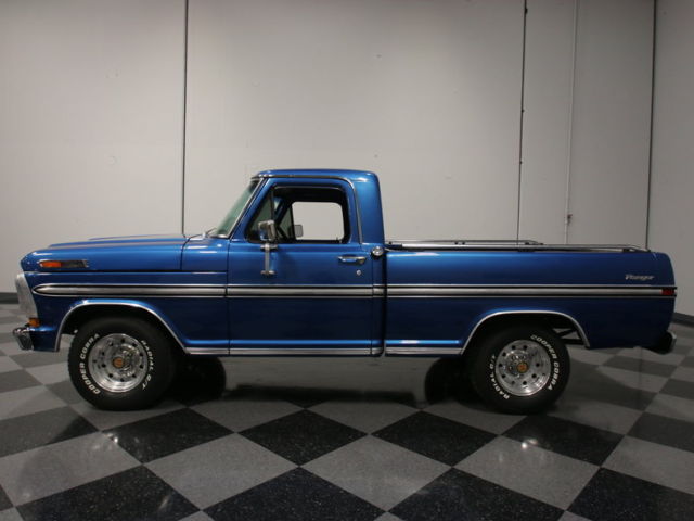 clean southern truck, strong 302 v8, 4-speed, recent respray, runs/drives great!