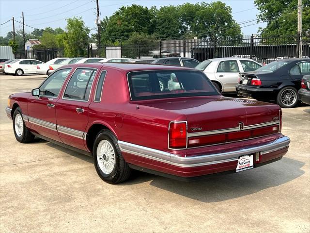 1990 lincoln town car town car