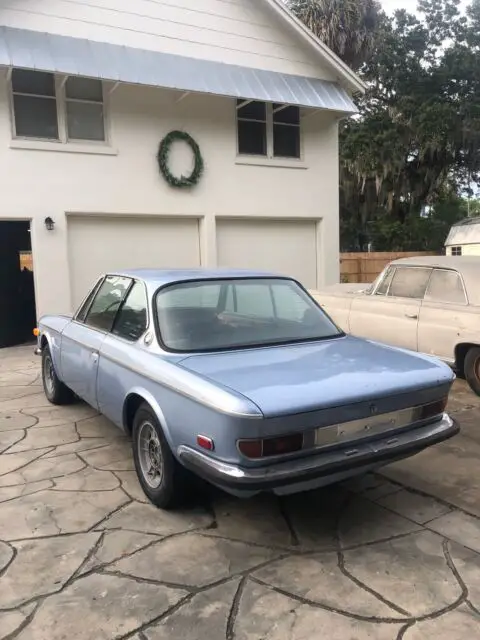 1972 bmw 3.0 cs coupe blue rwd manual