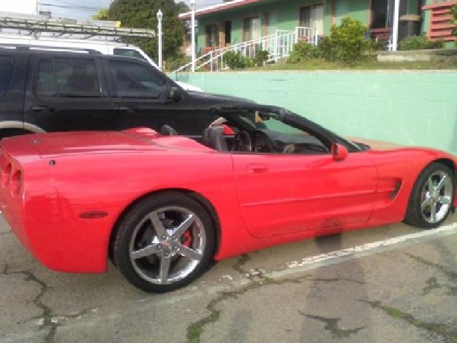 98 red corvette in san clemente, ca