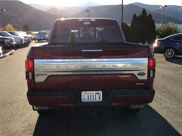 certified 2018 ford f150 supercrew platinum east wenatchee, wa 98802 for sale in wenatchee, washington