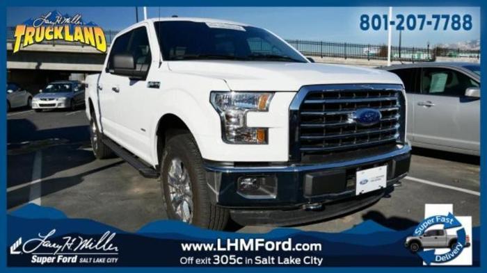 2015 ford f-150 xlt 4x4 xlt 4dr supercrew 6.5 ft. sb for sale in salt lake city, utah
