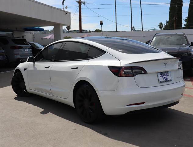 2022 tesla model 3 performance