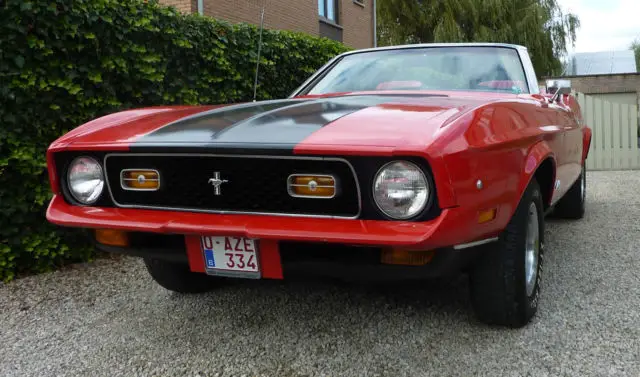 ford mustang 1972 convertible - 351 cleveland v8