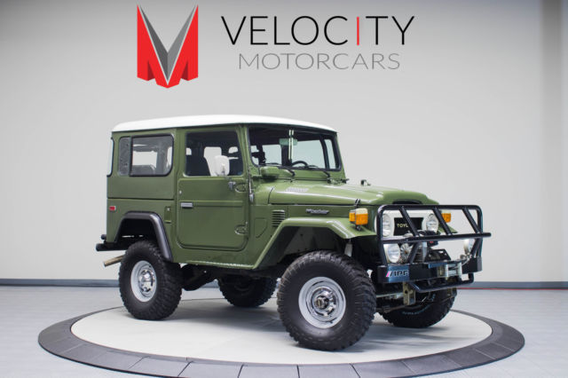 well maintained and restored fj40!