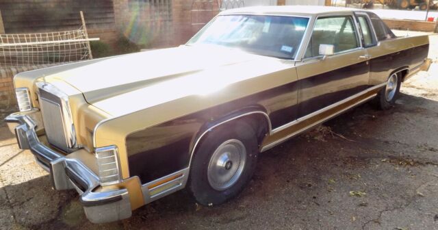 1979 lincoln town coupe restoration project