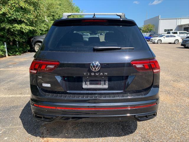 2023 volkswagen tiguan 2.0t se r-line black