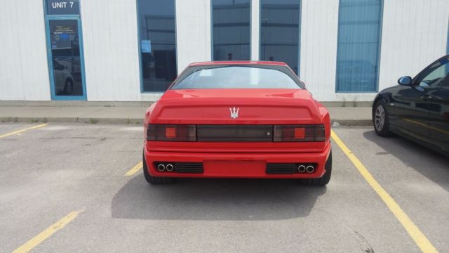 !!! rare !!! maserati shamal 90's super car! v8 twin turbos....wow!!!