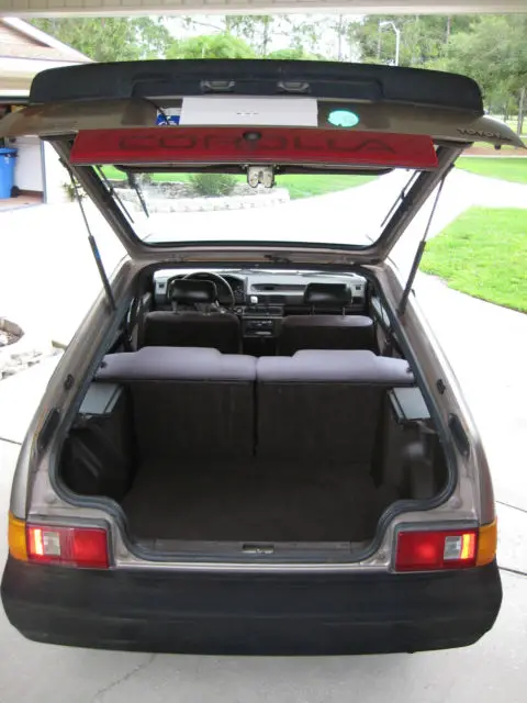 1987 toyota corolla sedan fwd car 47k original miles