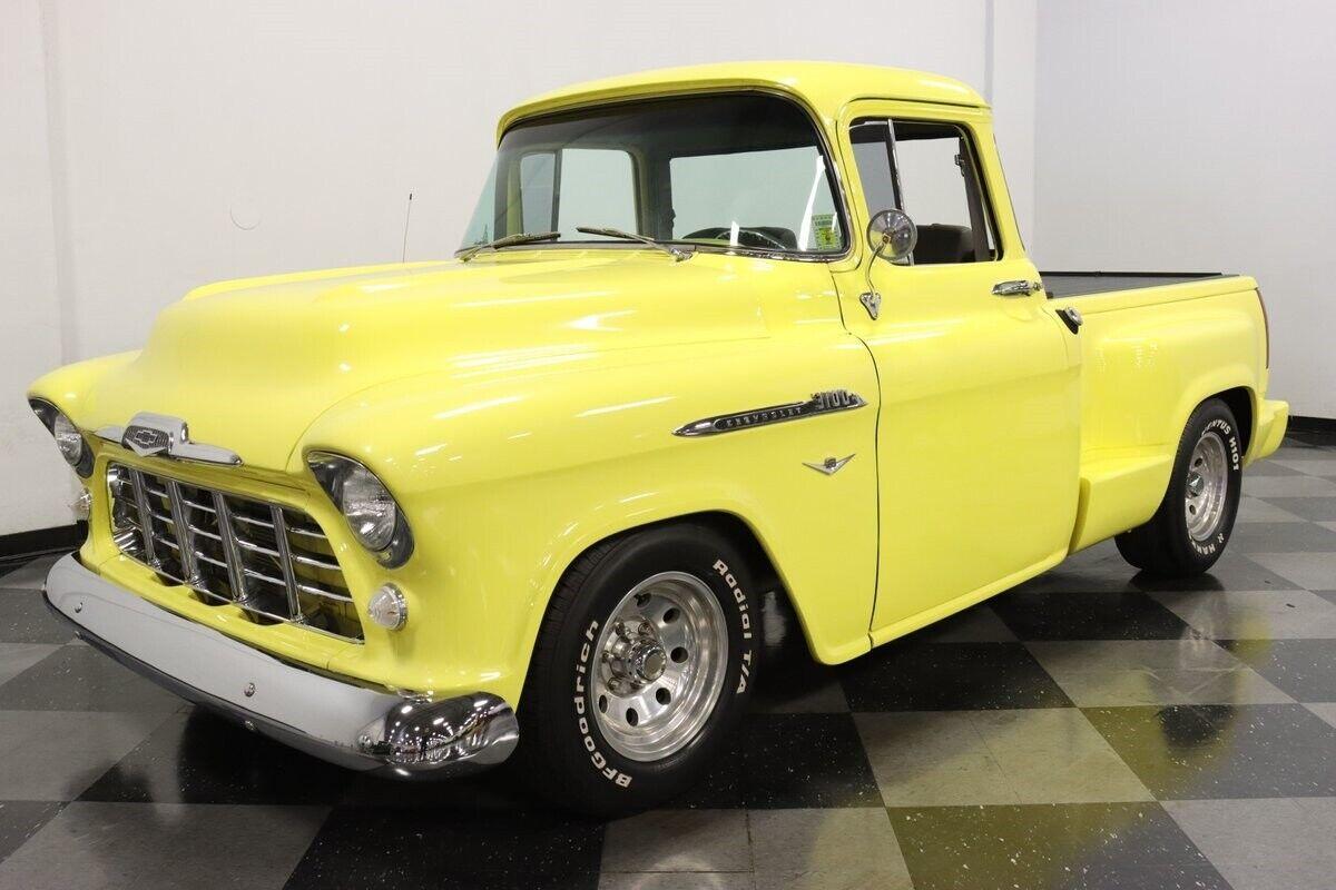 1955 chevrolet 3100 pickup big window restomod professionally restored