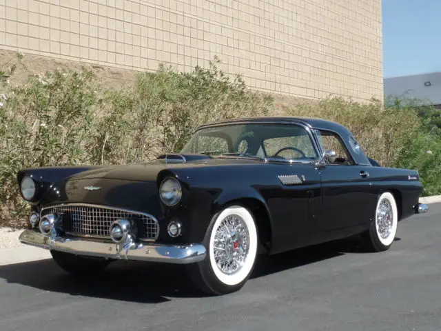 1956 ford thunderbird concours quality both tops auto stunning car none nicer!