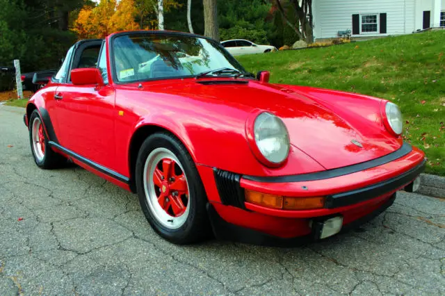 euro spec, rare india red, service history, books, tools, fuchs non 930,912,911s