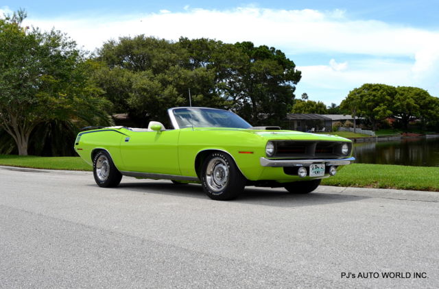 hemi cuda tribute 426 v8 automatic dana 60 power top air condition