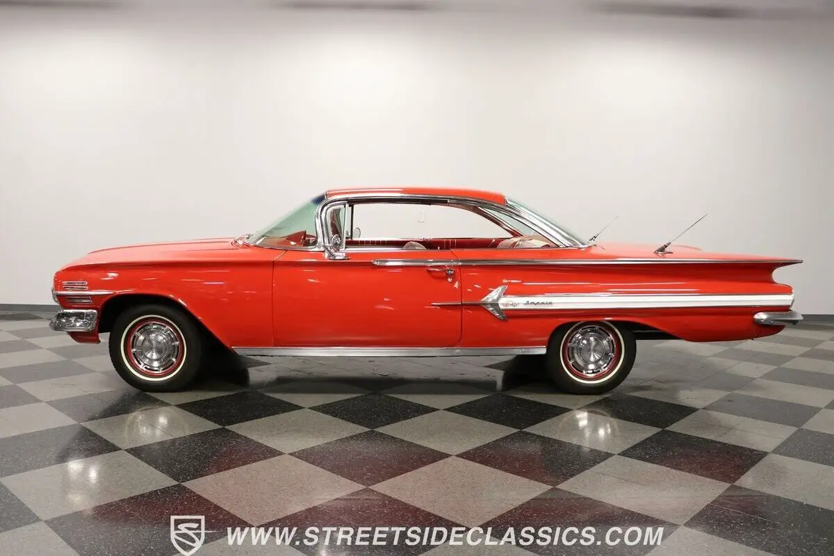 classic vintage chrome hardtop coupe automatic transmission chevy